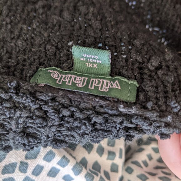 Wild Fable Black Textured Cardigan Size XXL - Picture 2 of 11